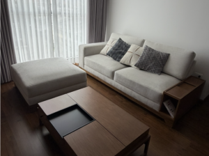 Juego de Sala Madera Maciza Flor Morado 🛋️